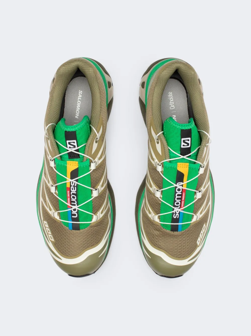 Salomon Xt-6 Sneakers Dried Herb/Deep Lichen Green/Bright Green